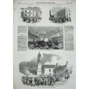    1852 Roman Catholic Chapel Edgeley Stockport Riots