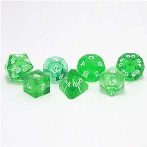  GameScience Emerald 7 Dice Set Toys & Games