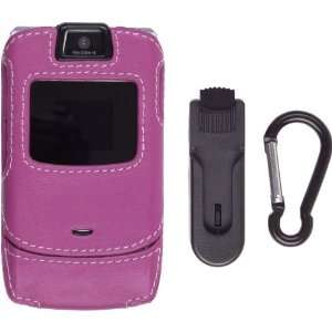  Wireless Solutions Leather Clip on Case Raspberry Cell 