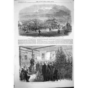 1864 Cape Town Wellington Railway Train Greenwich House 