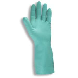  Standard Unsupported Green Nitrile 15 mil Gloves (QTY/12 