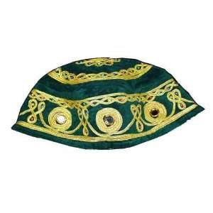  Traditional Folklore Cap   Green