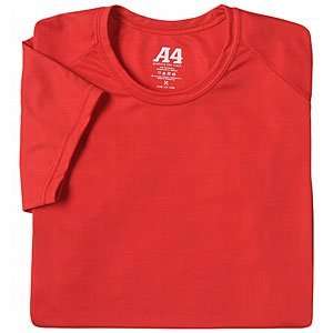   Cooling Performance Crew Shirts Scarlet/X Small