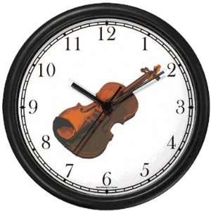    Music Theme Wall Clock by WatchBuddy Timepieces (Hunter Green 