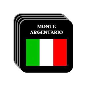  Italy   MONTE ARGENTARIO Set of 4 Mini Mousepad Coasters 