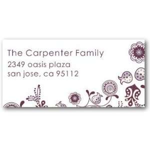   Address Labels   Eclectic Vines By Tea Collection