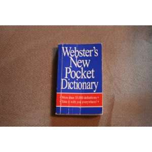  Websters New Pocket Dictionary  More Than 35,000 Definitions 