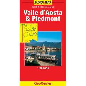  Piedmont and Valle Daosta Geocenter Euro Map (Euro Maps 