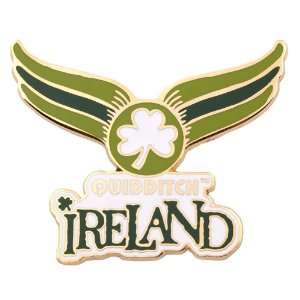  Wizarding World of Harry Potter Quidditch Ireland Pin 