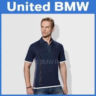 BMW Mens Motorsport Polo Shirt   Blue  