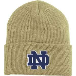 Notre Dame Logo Knit Ski Cap:  Sports & Outdoors