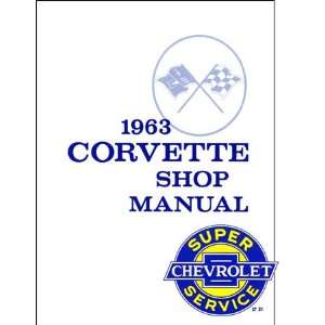  1963 Chevy Chevrolet Corvette Repair Shop Service Manual GM 63 