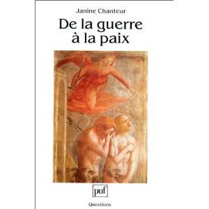  De la guerre a la paix (Questions) (French Edition 