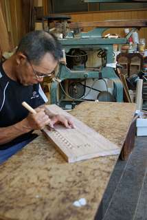 In 2002 He was certified as the master of traditional craftsman by 
