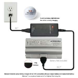 Morewer (TM) New External Battery Charger for Sony VAIO VGN FZ Series 