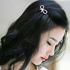 Full Crystal Bowknot Style Hair Barrette Clip Hairpin hair clip 