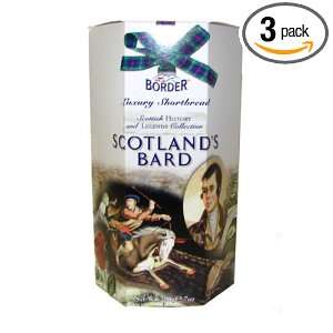 Border Scotlands Bard   Chocolate Chip Cookies, 7ounces Carton (Pack 