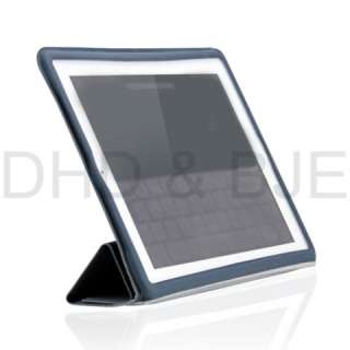 New iPad 2 Fullbody Smart Cover Slim Magnetic PU Leather Case Stand 