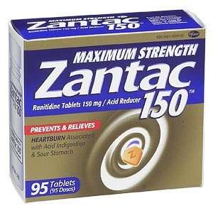  Zantac 150 Maximum Strength   95 Tablets Health 