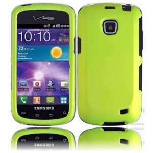  Neon Green Hard Case Cover for Samsung Illusion i110: Cell 