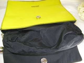Vintage Jean Paul GAULTIER Yellow Leather Tote Shoulder Bag  