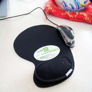 Package 1x Bamboo Charcoal Mouse Pad Wrist Radiation Proof Support
