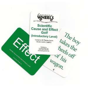   Cause and Effect Golf   Introductory Level (Cards Only) Toys & Games