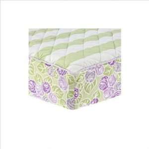  Isabella Lilac/Green Changing Pad Cover: Baby