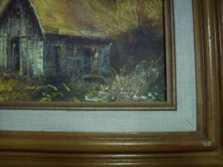 Original Oil Painting by S. Hills  