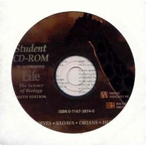  Student CD Rom to Accompany Life The Science of Biology 