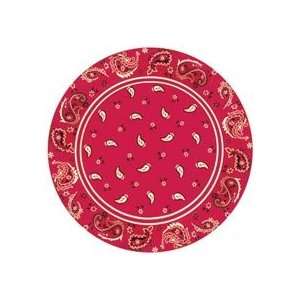  Classic Bandana Lunch Plates Toys & Games