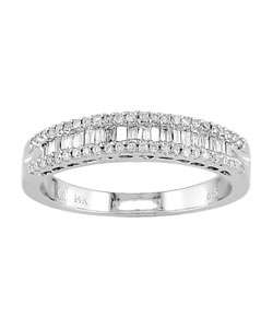   3ct TDW Baguette Diamond Anniversary Ring (H I/ I2)  