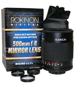 Rokinon 500 mm Mirror Lens for Canon EOS Mount  Overstock