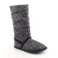 Rocket Dog Womens Starry Black Spreckled Knit Winter Boots