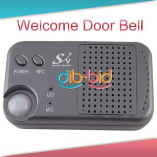 New Infrared Sensor Welcome Guest Wireless Alarm Automatic Door Bell 