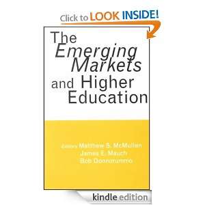 Emerging Markets and Higher Education (RoutledgeFalmer Studies in 