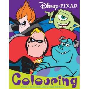  Pixar Colouring (Disney Colouring) (9781405485807): Books