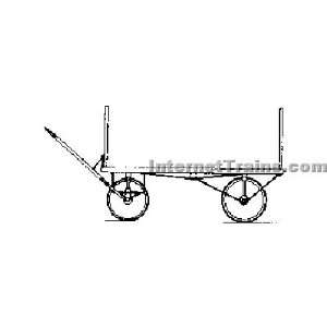  Grandt Line O Scale Baggage Wagon 4 Wheel Toys & Games