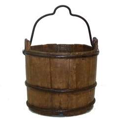 Antique Iron handle Water Bucket  