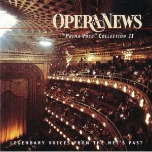  Opera News Prima Voce Collection 2 Legendary Voices From 