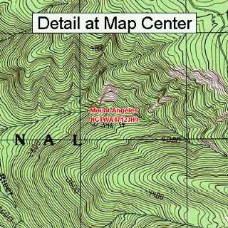   Map   Mount Angeles, Washington (Folded/Waterproof)