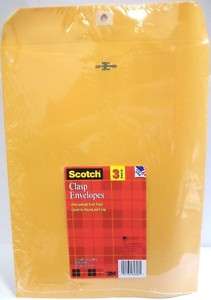 Wholesale 120 packs of 3pc Scotch Clasp Envelopes  