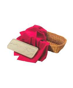 Bialetti 3 piece Bread Warmer Stone/ Basket Set  