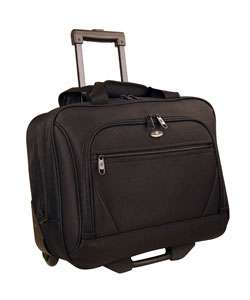 Olympia Deluxe Rolling Business Tote Laptop Case  Overstock