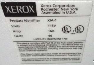   Printer w/ Xerox 7356 Large Wide Format Scanner Used Condition  