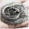 solid 925 sterling chinese dragon bracelet 5g010