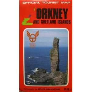  Orkney and Shetland (Official Tourist Map) (9780860843771 