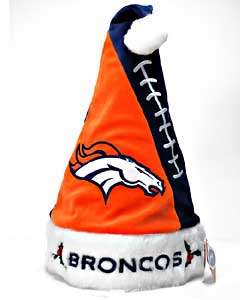 Colorblock Santa Hat   Denver Broncos  