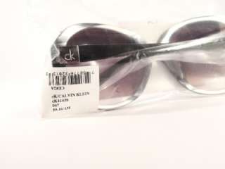 AUTHENTIC Designer CALVIN KLEIN sunglasses ck 4143 S 59 Green 047 case 