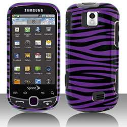   / Purple Zebra Samsung Intercept M910 Protective Case  